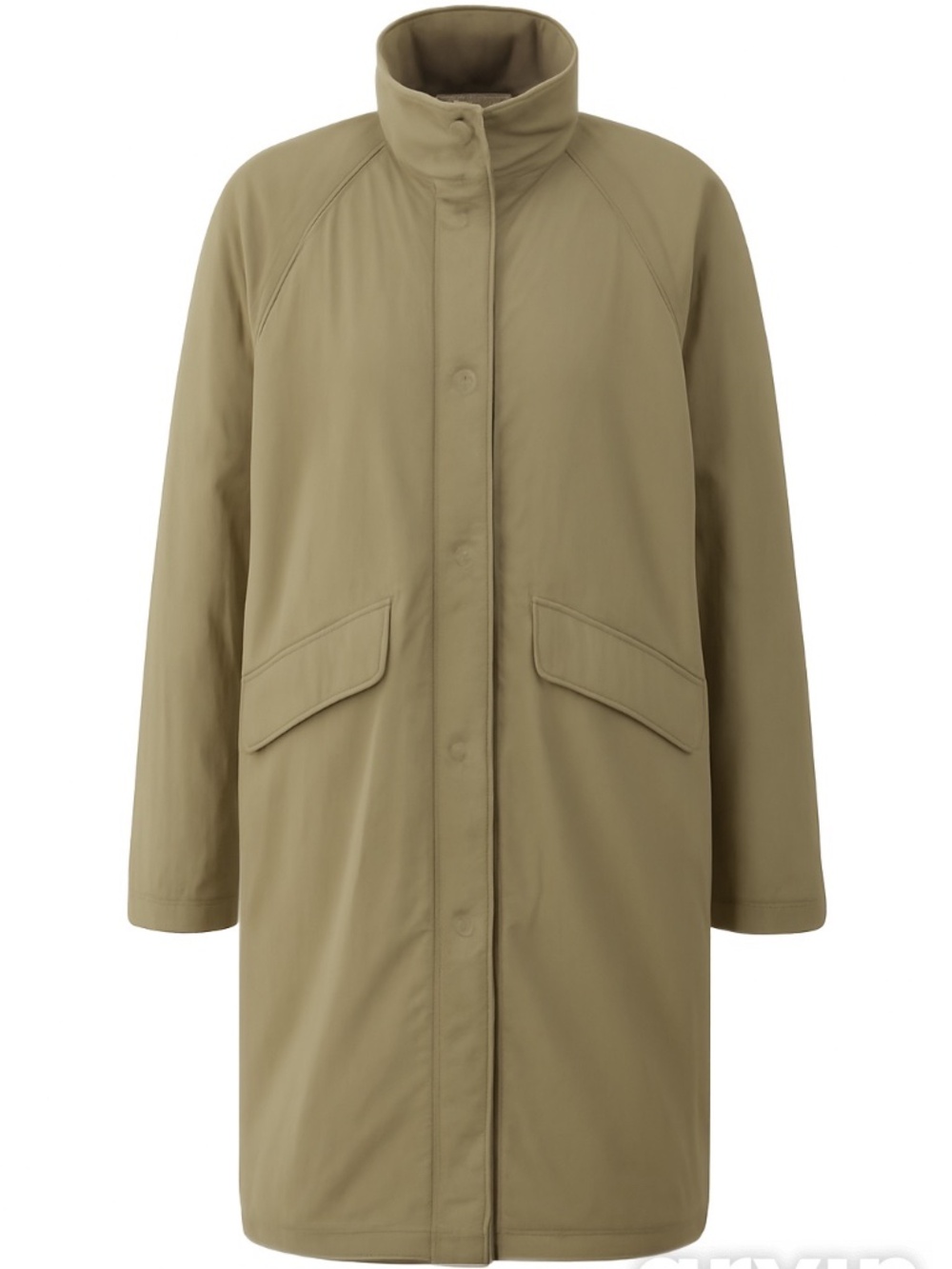 Uniglo lightweight green spring  coat